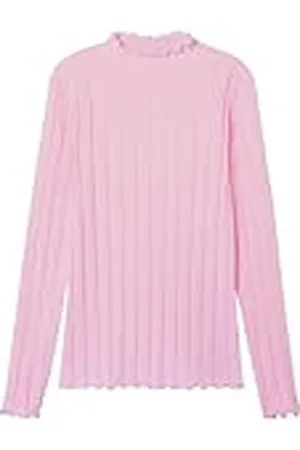 NAME IT Nkfnoline LS Slim Top Noos Camiseta de Manga Larga, , 158/164 cm para Niñas