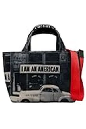 Dogo Femme Vegan Gris Medium Tote Bag - Motif