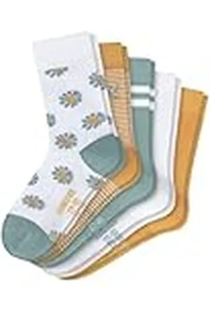 Schiesser 5 Pack Kindersocken Calcetines, , 31/34 para Niñas