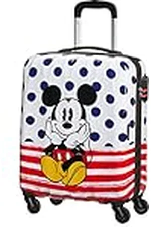 American Tourister Legends de Disney - Spinner S, Luggage para niños, 55 cm, 36 L, multicolor (Mikcey Blue Dots)