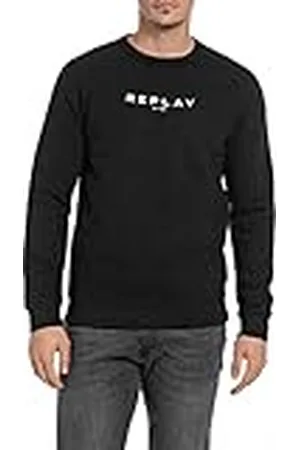 Replay M6139L, Sudadera Hombre, Negro , M