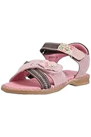 QS by s.Oliver Casual - Sandalias de Cuero niña, Color Rosa, Talla 25
