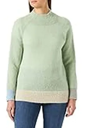 Benetton M/L 1042E200X SUÉTER DE Cuello Alto DE Manga Larga, , Mujer