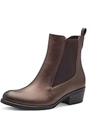 Marco Tozzi Botín de Mujer con Cremallera y Slip 2-25329-43, Botas Estilo Chelsea, , 39 EU