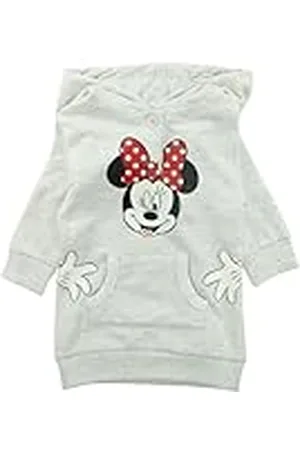 Disney Vestido Bebé Polar Minnie, Ropa Abrigada y Abrigada, Diseño Minnie Mouse para Bebé, , 24 Meses