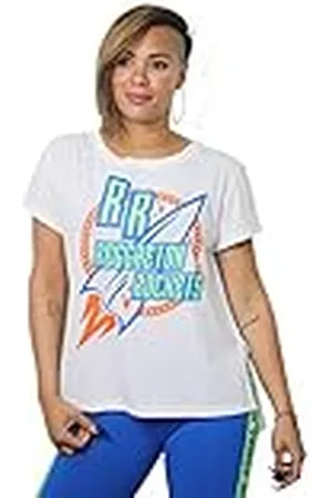 Zumba Fitness Fitness Athlétique Top Femme Coupe Ample Dance Vetements Sport Haut d