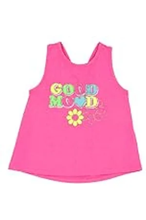 chicco Camiseta de Tirantes Niño/Niña en Suave Algodón, Cómoda y Lavable en Lavadora, con Estampados Coloridos y Divertidos, Ropa de Verano o Primavera, Diseñado en Italia