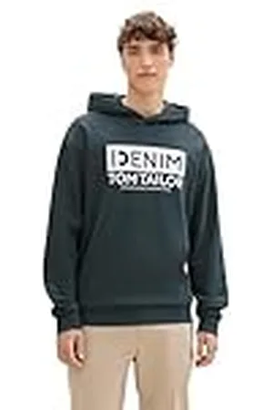 TOM TAILOR 1041482 Sudadera, 10362-Dark Gable Green, M para Hombre