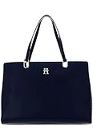Tommy Hilfiger Mujer Bolso TH Timeless Satchel con Bolsillos Interiores, , Talla Única