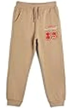Koton Basic Jogger Sweatpants Sport Themed Printed Detail Drawstring Soft Interior, Pantalones de chándal niños,