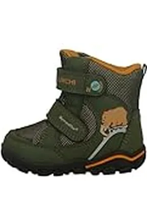 Lurchi 63L1083008, Botas para Nieve, Moss Green-Yellow, 26 EU Ancho