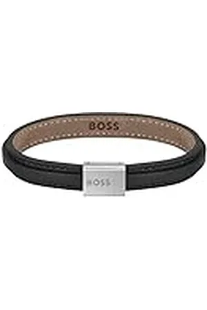 HUGO BOSS Jewelry Pulsera de piel para Hombre Colección GROVER, , S