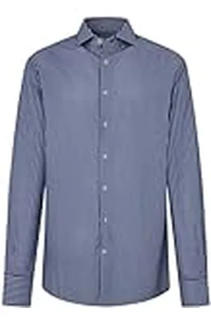 Hackett Bold Twill Stripe Camisa, , XL para Hombre