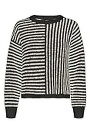 VERO MODA Vmuranus LS Oneck Cropped Jersey Ga BF Punto, , S para Mujer