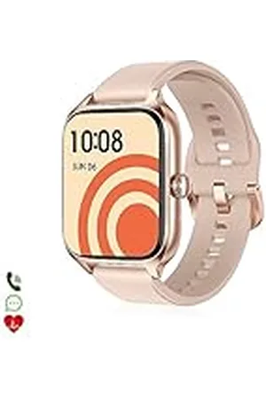 DAM Smartwatch DT116 con Monitor cardiaco, Pantalla de Acceso rápido, notificaciones, Acceso Asistente de Voz. 3,5x1,5x4,5 Cm. Color: Rosa
