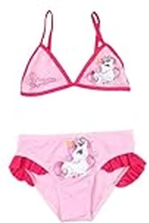 Disney Maillot de Bain Unicorn Juego de Camisa para Nadar, , 4 años para Niñas