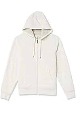 Amazon Sudadera con capucha de forro polar y cremallera completa, con forro sherpa Hombre, , S