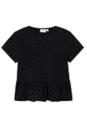 NAME IT Nkfroka LS Short Top Camiseta de Manga Larga, , 134-140 para Niñas