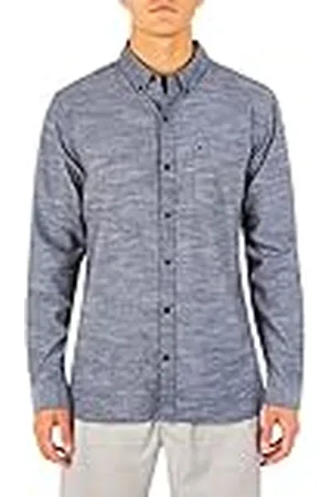 Hurley M One and Only LS Camisa de Manga Larga, Hombre, , S