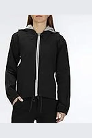 Hurley W O&O Hooded Jacket Chaqueta, Mujer, Black, L