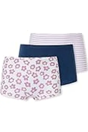 Schiesser 5 Pack Slips Unterhosen-95/5 Organic Bio Baumwolle-Größe 92 bis 140 Bóxer, , 116 (Pack de 5) para Niñas