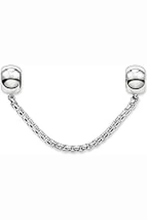 Thomas Sabo Karma Beads, Unisex, cadena de seguridad, de ley 925, Silicona, KS0004-585-12