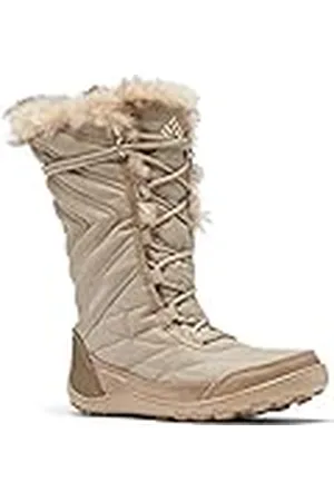 Columbia MINX MID III, Botas de Nieve Mujer, Oxford Tan, Ancient Fossil, 36.5 EU