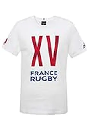 Le Coq Sportif FFR Fanwear tee SS N°1 Camiseta de Manga Corta, Niños, , 4A