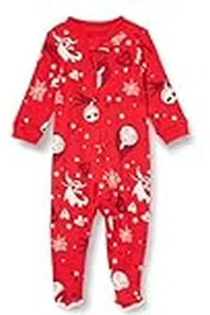 Amazon Disney | Marvel | Star Wars Pijama Ceñido de Algodón con Pies Unisex Bebés, , 0 Meses