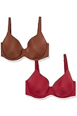 Amazon Sujetador de Cobertura Total Mujer, Pack de 2, , 105C