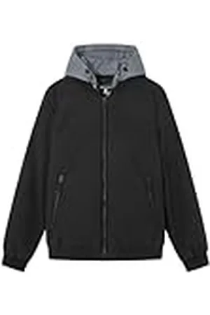 Springfield Cazadore Chaqueta Bomber Acolchada Capucha Desmontable, , S para Hombre