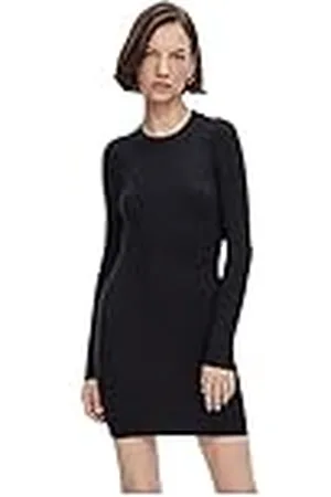 Pieces® PCCRISTA LS O-Neck Knit Dress Noos BC Vestido, Color , M para Mujer