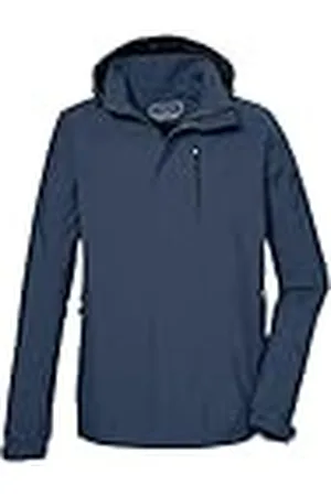 Killtec Hombre Chaqueta funcional/outdoor impermeable con capucha desmontable KOS 52 MN JCKT, dunkelblau, 3XL, 42815-000