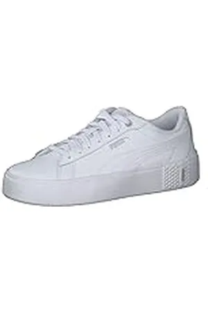 PUMA Smash Platform V2 L, Zapatillas Mujer, Multicolor White White, 38.5 EU