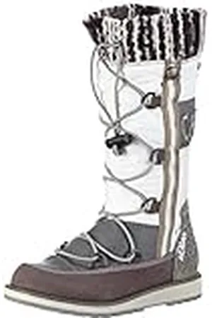 QS by s.Oliver Botas de invierno Blanco / Gris EU 34