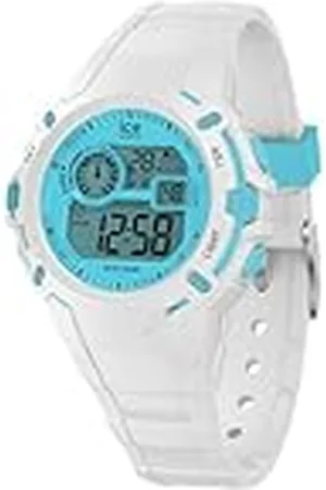 Ice-Watch ICE digit explorer White blue - Reloj blanco para Niño con Correa de silicona - 024003 (Small)