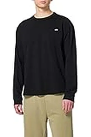 Urban classics Organic Cotton Short Curved Oversized LS Camiseta, , L para Hombre