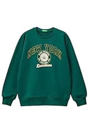 Benetton Trikot G/C M/L 3fwyc10k6 Sudadera con Capucha, , 160 Unisex niños