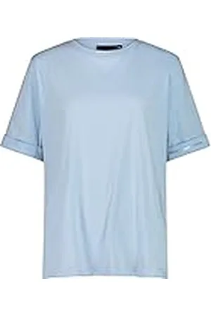 CMP Camiseta de punto para mujer, Azul cristal, S