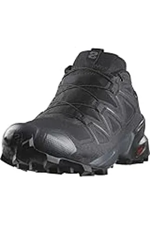 Salomon Speedcross Gore-Tex Zapatillas Impermeables de Trail Running para Hombre, Protección climática, Agarre agresivo, Ajuste preciso, Black, 47 1/3