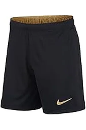 Nike FC Barcelona Temporada 2020/21-FCB Y NK BRT STAD Short HACD4558-010 Pantalon Corto, Niño, Black/Metallic Gold no Sponsor, XL