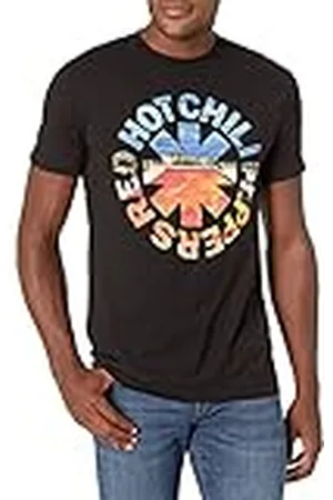 Red Hot Chili Peppers Official Californication Asterisk T-Shirt Camiseta, , XL para Hombre