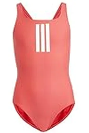 adidas Niñas 3-Stripes Swimsuit Kids, , 13-14 Years