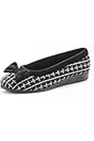 Damart Ballerine, Zapatillas de Estar por casa Mujer, Negro (Noir Carreaux 57048/17014/), 37 EU