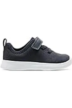 Clarks Ath Flux T, Zapatillas Niños, Azul (Navy), 27 EU