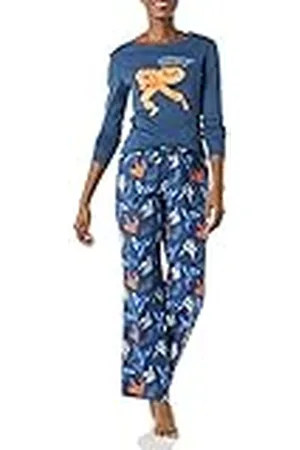 Amazon Disney | Marvel | Star Wars Conjunto de Pijama en Franela Mujer, , S