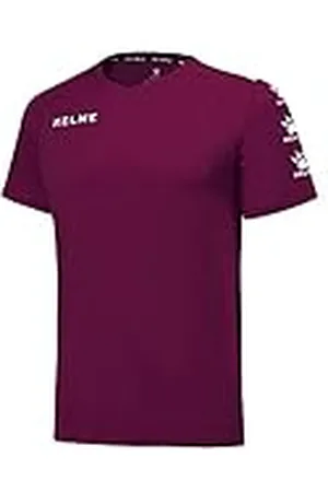kelme Lince Camiseta Fútbol, Hombre, Granate/Blanco, XXL