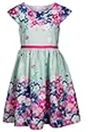 happy girls Kleid Vestido para ocasión Especial, Azul Hielo, 140 para Niñas