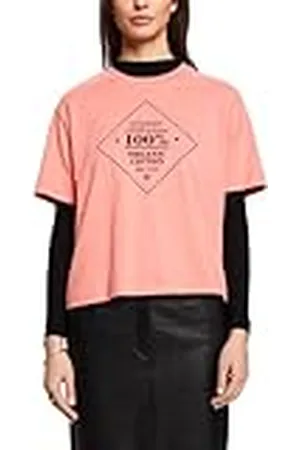 ESPRIT 123EE1K315 Camiseta, 670/rosa, S para Mujer