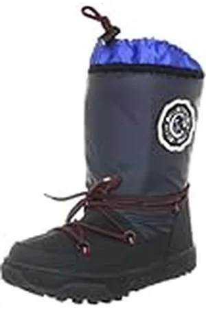 Tommy Hilfiger WEBBER JR 6A - Botas Niños^Niñas, Color Azul, Talla 35/36 EU